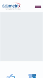 Mobile Screenshot of datametrix.ch